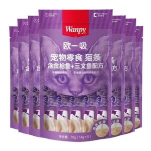 خرید و قیمت عمده بستنی گربه ونپی مدل ماهی تن و سالمون - فروشگاه پت پک