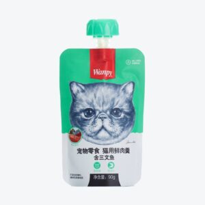 خرید و قیمت پودینگ گربه ونپی مدل ماهی سالمون (پت پک)