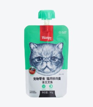 خرید و قیمت پودینگ گربه ونپی مدل ماهی سالمون (پت پک)