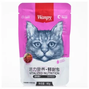 خرید و قیمت پوچ گربه ونپی مدل تن و ماهی قزل آلا (پت پگ)